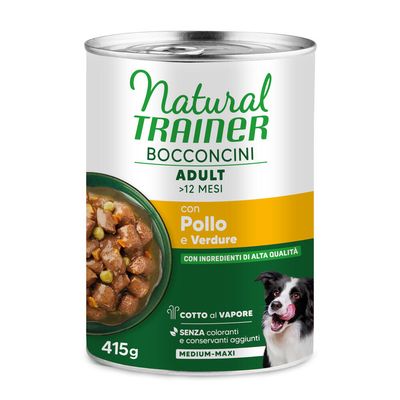 Natural Trainer Bocconcini Adult Medium i Maxi Chunks, 415 g