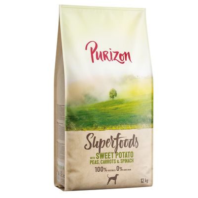 Purizon Superfoods Veggie bataty z groszkiem, marchewką i szpinakiem
