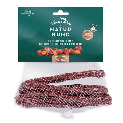 Terra Canis Naturhund Lieblingswurst, kiełbaski
