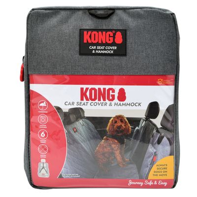 KONG mata ochronna do samochodu, szara