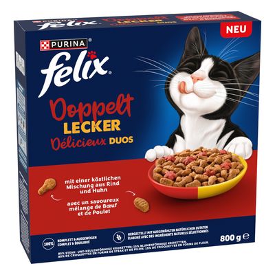 Felix Doppelt lecker, wołowina i kurczak