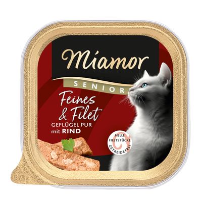 Korzystny pakiet Miamor Feines & Filet Senior, 32 x 100 g