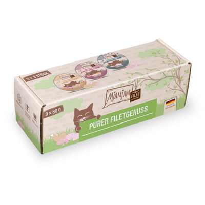 MjAMjAM purer Filetgenuss, 9 x 80 g