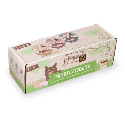 MjAMjAM purer Filetgenuss, 9 x 80 g