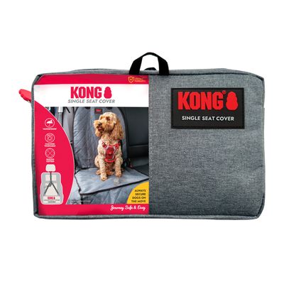 KONG Single Seat Cover, pokrowiec na pojedyncze siedzenie, szary