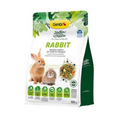 Gimbi Mother Nature Rabbit, karma dla królików