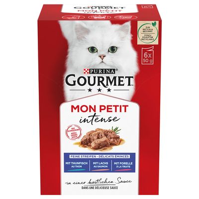 18 + 6 gratis! Gourmet Mon Petit, karma mokra dla kota, 24 x 50 g