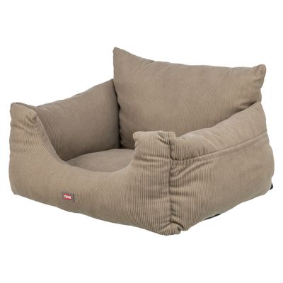 Trixie fotelik samochodowy dla psa, taupe