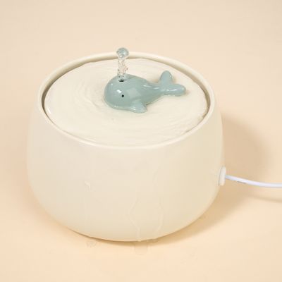 TIAKI ceramiczna fontanna dla kota Wieloryb