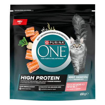 PURINA ONE High Protein, łosoś