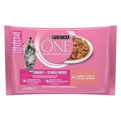 16 + 4 gratis! PURINA ONE, karma mokra dla kota, 20 x 85 g