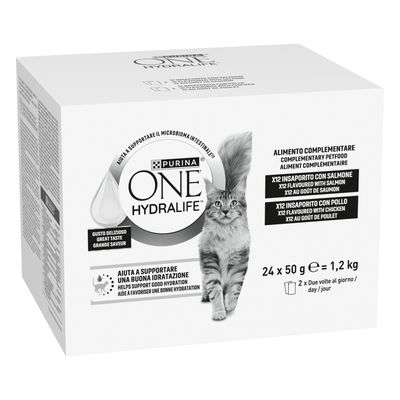 PURINA ONE Hydralife Liquid, napój dla kotów, 24 x 50 g