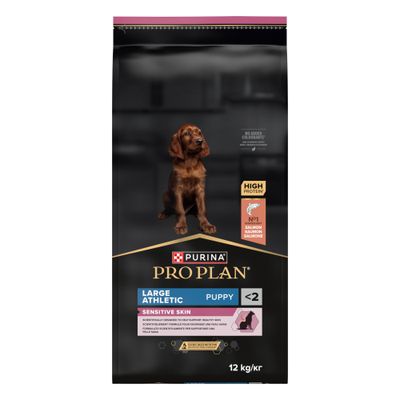 PURINA PRO PLAN Large Athletic Puppy Sensitive Skin, łosoś