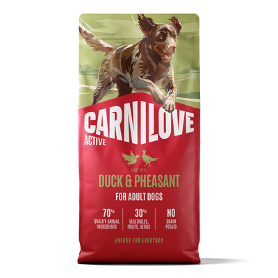 Carnilove Active Adult, kaczka i bażant