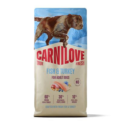 Carnilove True Fresh Adult, ryba i indyk