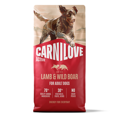 Carnilove Active Adult, jagnięcina i dzik