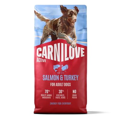 Carnilove Active Adult, łosoś i indyk