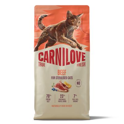 Carnilove True Fresh Sterilised Adult, wołowina