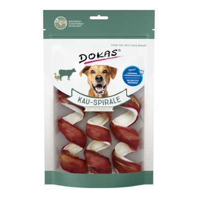 Dokas spirale do żucia, z piersią z kaczki