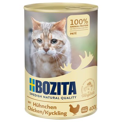 20% taniej! Bozita, mokra karma dla kota, 12 x 400 g
