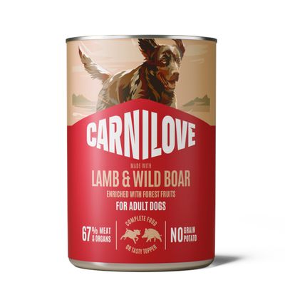Korzystny pakiet Carnilove Dog w pasztecie, 12 x 400 g