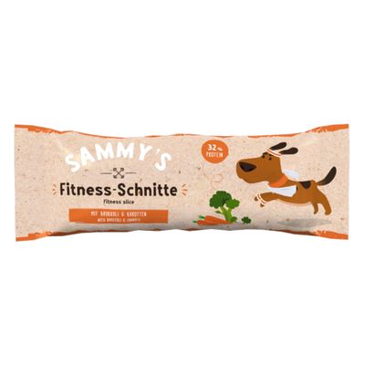 Sammy's Fitness Slice, baton proteinowy, z brokułem i marchwią