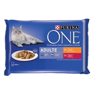 PURINA ONE, 4 x 85 g