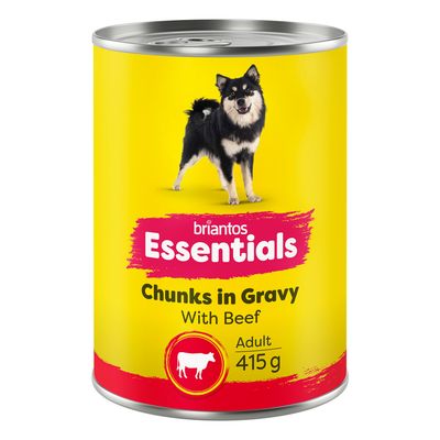 Briantos Essentials Chunks in Gravy, 12 x 415 g