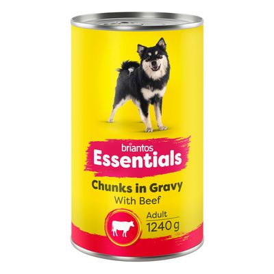 Briantos Essentials Chunks in Gravy, 6 x 1240 g