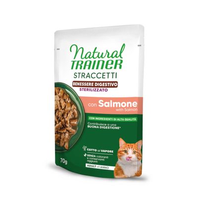 Natural Trainer Straccetti Digestive Wellbeing Sterilised, paski w sosie