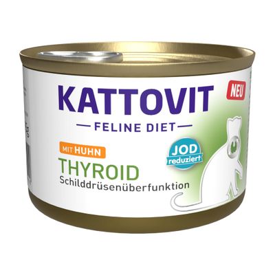 Kattovit Feline Diet Thyroid, z kurczakiem