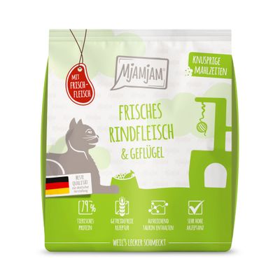 MjAMjAM Knusprige Mahlzeiten, wołowina i drób