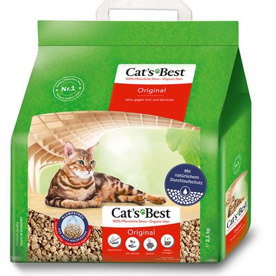 Cat's Best Original, żwirek zbrylający się + 135 ml Miamor Vitaldrink, napój dla kota gratis!