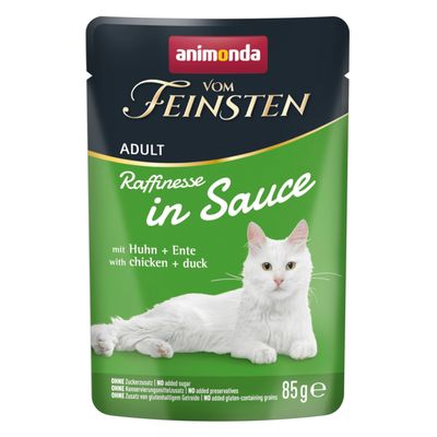 Gratis dla Ciebie! animonda vom Feinsten Adult Raffinesse w sosie, 85 g