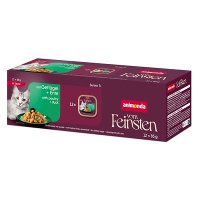 animonda Vom Feinsten Senior w sosie, 12 x 85 g