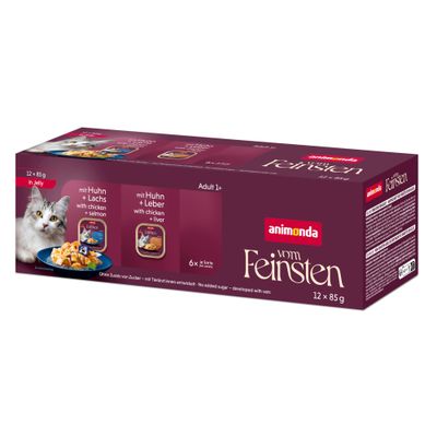 animonda Vom Feinsten Adult, w galarecie, 12 x 85 g