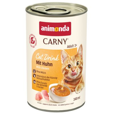 animonda Carny Cat Drink, 12 x 140 ml