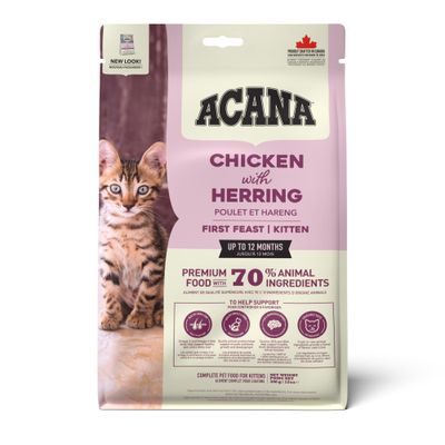 Acana Kitten z kurczakiem i śledziem