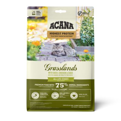 Acana Cat Highest Protein z kurczakiem, kaczką, indykiem i przepiórką