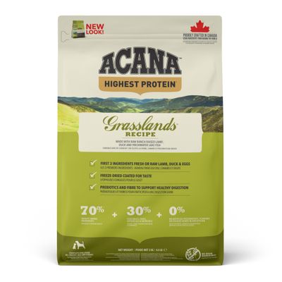 Acana Highest Protein jagnięcina, kaczka i jajka