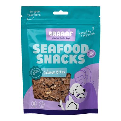 Braaaf Seafood Snacks, łosoś