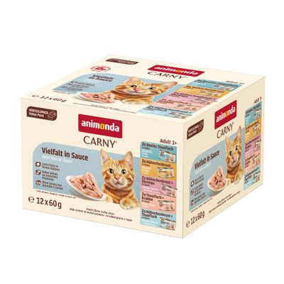 Korzystny pakiet animonda Carny Adult w sosie, 24 x 60 g