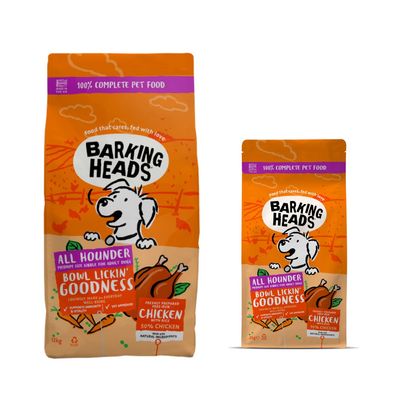 Barking Heads All Hounder Bowl Lickin', kurczak
