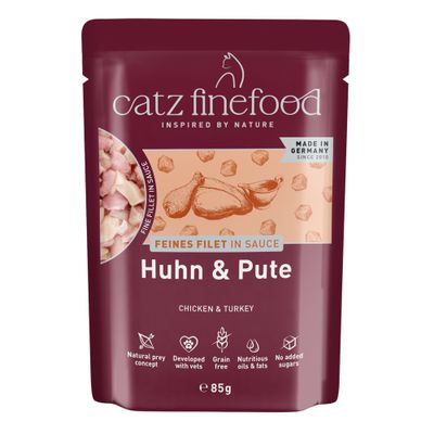 Korzystny pakiet catz finefood Feines Filet, 32 x 85 g