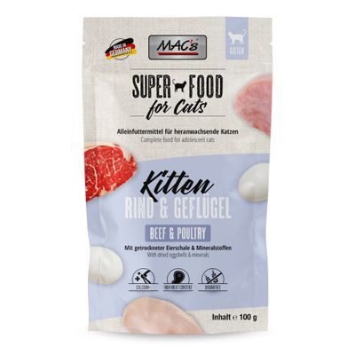 Korzystny pakiet MAC's Cat Kitten w saszetkach, 24 x 100 g
