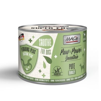 MAC's Dog Paw Power Smoothie, 6 x 185 g