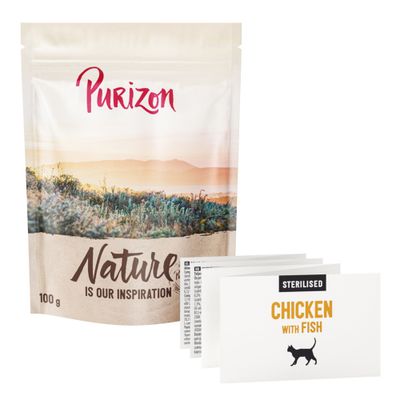 Purizon Cat Adult Sterilised, kurczak i ryba – Original Daily 65% NOWOŚĆ