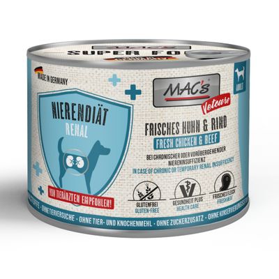 Korzystny pakiet MAC's Dog Vetcare Nierendiät, 24 x 200 g