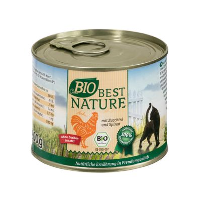 Best Nature Cats Bio, kurczak i cukinia