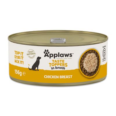 Applaws Taste Toppers Natural w bulionie, 12 x 156 g